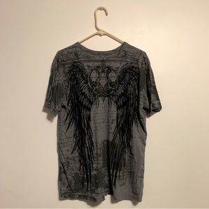 Vintage Affliction lightly distressed rare t shirt size large